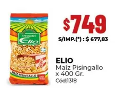 Elio - Maíz Pisingallo