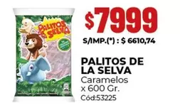 Palitos de la Selva - PALITOS DE LA SELVA Cód:53225