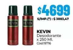 Kevin - Desodorante x 250 Ml. Cód:19716