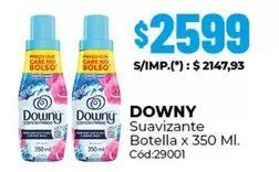 Downy - Suavizante Botella x 350 Ml. Cód:29001