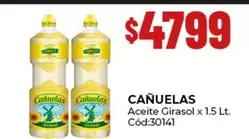 cañuelas - Aceite Girasol Cód:30141