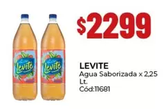 Levité - Agua Saborizada x 2,25 Lt. Cód:11681