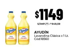 Lavandina Clásica x 1 Lt. Cód:18560