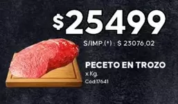 X$ - PECETO EN TROZO Cod.17641