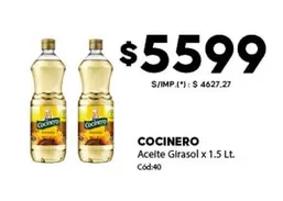 Cocinero - Aceite Girasol