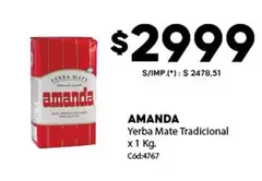 Amanda - Yerba Mate Tradicional