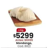 X$ - Mondongo, Cod. 80(1)