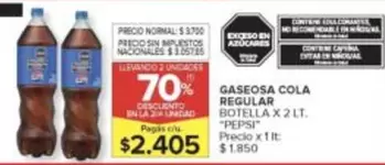 Pepsi - GASEOSA COLA REGULAR