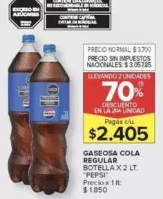 Pepsi - GASEOSA COLA REGULAR