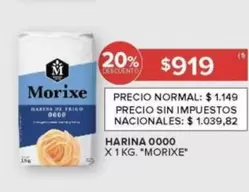 Morixe - HARINA 0000