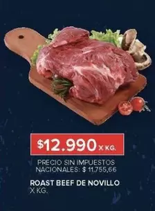 X$ - Roast Beef