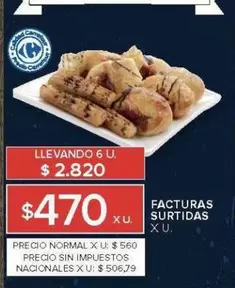 Carrefour - Facturas Surtidas