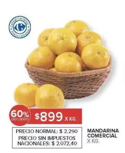 Carrefour - MANDARINA COMERCIAL