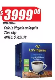 La Virginia - Cafe  en Saquito