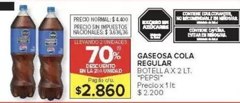 Pepsi - GASEOSA COLA REGULAR