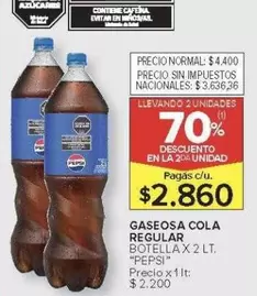 Pepsi - Gaseosa Cola Regular
