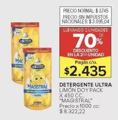 Magistral - DETERGENTE ULTRA LIM
ON DOY PACK