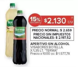 Terma - APERITIVO SIN ALCOHOL