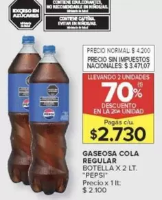 Pepsi - GASEOSA COLA REGULAR