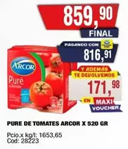 Arcor - Pure de Tomates