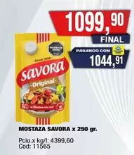 Savora - Mostaza Original