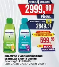 Estrella - SHAMPOO Y ACONDICIONADOR ESTRELLA BABY
