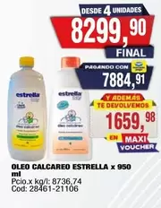 Estrella - OLEO CALCAREO