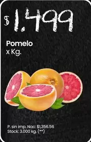 X$ - Pomelo