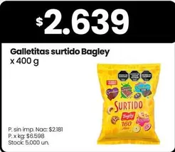 Bagley - Galletitas surtido