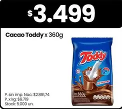 Toddy - Cacao
