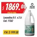 X-5 - Lavandina  Cod. 11362