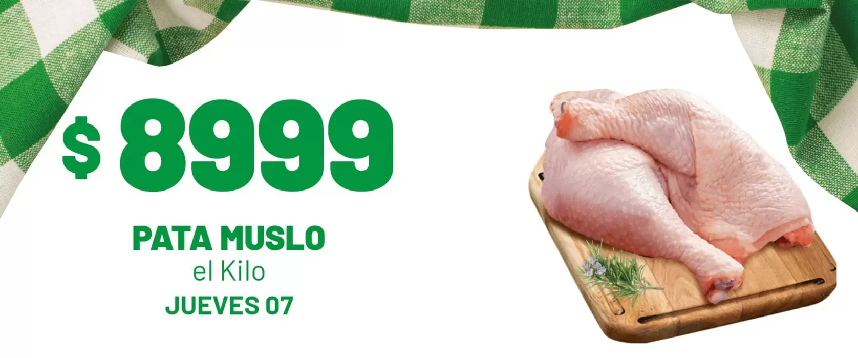 Pata Muslo el Kilo