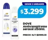 Dove - Antitranspirante aerosol