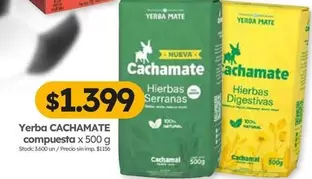 Cachamate - Yerba CACHAMATE compuesta