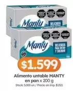 Manty - Alimento untable
