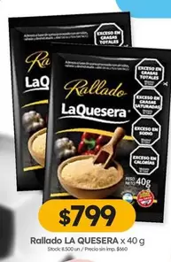 La Quesera - Rallado