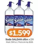 Saldan - Soda SALDAN sifón