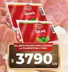 La Piamontesa - SALAMIN PICADO FINO/GRUESO