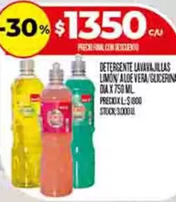 DETERGENTE LAVAVAJILLAS