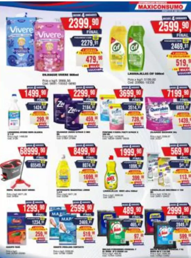 Vivere - Detergent / Fabric Softener (various)