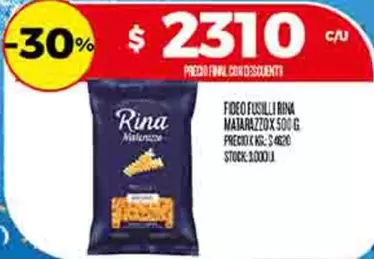 FIDEOS FUSILLI