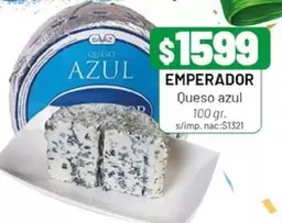 emperador - Queso azul