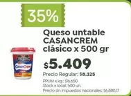 Casancrem - Queso untable clásico