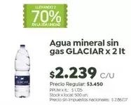Glaciar - Agua mineral sin gas