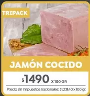X$ - JAMÓN COCIDO