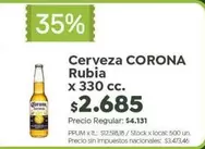 Corona - Cerveza Rubia