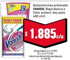 Vanish - Quitamanachas prelavado