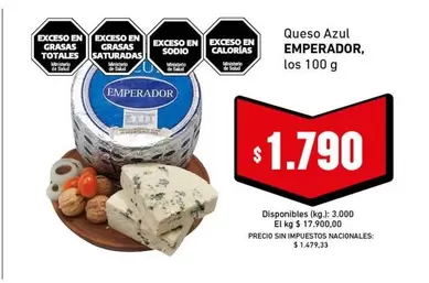 emperador - Queso Azul