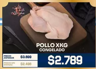 POLLO XKG CONGELADO