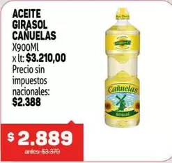 cañuelas - ACEITE GIRASOL
